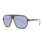 Guess Brun Aviator Solglasögon Brown, Herr