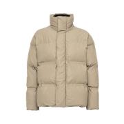 Rains Vattentät Puffer Dunjacka Beige, Herr