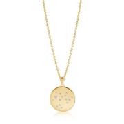 Sif Jakobs Jewellery Zodiac Skytte Halsband Yellow, Dam