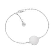 Sif Jakobs Jewellery Pianura Silverarmband Gray, Dam