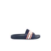 Fila Bekväma Slip-On Sandaler Blue, Dam