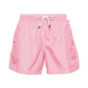 Fedeli Återvunnen polyester badshorts Pink, Herr