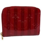 Louis Vuitton Vintage Pre-owned Laeder plnbcker Red, Dam