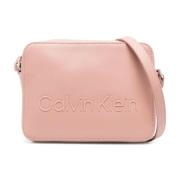 Calvin Klein Stilfull Brun Cross Body Väska Brown, Dam