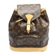 Louis Vuitton Vintage Pre-owned Canvas ryggsckar Brown, Dam