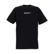 Dsquared2 Tryckt T-Shirt i bomull Black, Herr