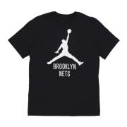 Jordan NBA Essential Tee Bronet Svart Black, Herr