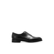 Salvatore Ferragamo Svarta Angiolo Oxford Skor Black, Herr