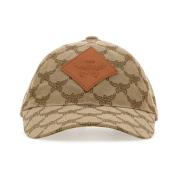 MCM Broderad baseballkeps Brown, Dam