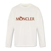 Moncler T-shirt med logotyp Beige, Herr