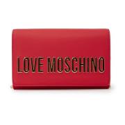 Love Moschino Dam Vår/Sommar PU Väska Red, Dam