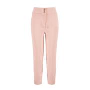 Nenette Cady Chino Byxor - Regular Fit Pink, Dam