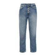 Dondup Blå Denim Jeans Blue, Dam