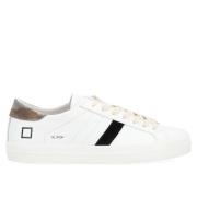 D.a.t.e. Vit Läder Low Pop Sneaker White, Herr