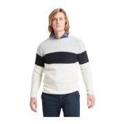 Irish Crone Mysig Crew Neck Sweater Gray, Herr