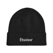 Études Beanie Hat Etudes Black, Herr