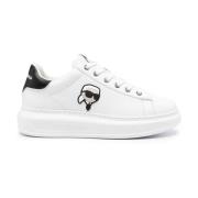 Karl Lagerfeld Stiliga Sneakers för Män och Kvinnor White, Dam