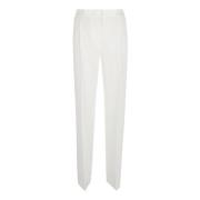 Alberta Ferretti Vita Byxor med Stil White, Dam