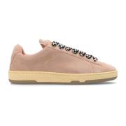 Lanvin Sneakers med logotyp Pink, Herr