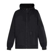 Maison Margiela Hoodie med logotyp Black, Herr