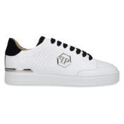 Philipp Plein Speed Låg Topp Sneaker Usc0537 White, Herr