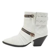 Giuseppe Zanotti Pre-owned Pre-owned Laeder stvlar White, Dam