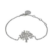 Mulberry Träarmband, Silver Gray, Dam