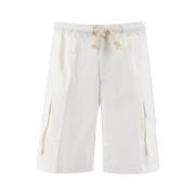 Doppiaa Shorts White, Herr