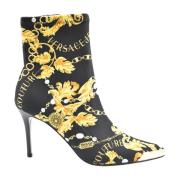 Versace Jeans Couture Svarta platta skor Black, Dam