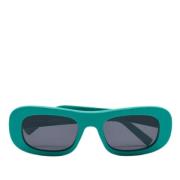 Salvatore Ferragamo Pre-owned Pre-owned Acetat solglasgon Green, Dam