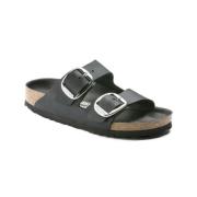 Birkenstock Sandaler Arizona Big Buckle Black, Dam