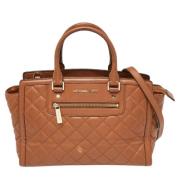 Michael Kors Pre-owned Pre-owned Laeder handvskor Brown, Dam