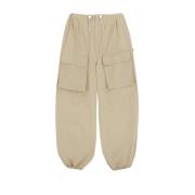 MM6 Maison Margiela Cargo Byxor Beige, Dam