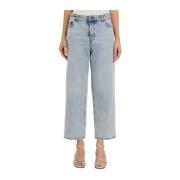 Haikure Vida Ben Croppade Betty Jeans Blue, Dam