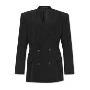 Balenciaga Dubbelknäppt blazer Black, Dam