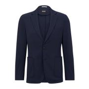 Hugo Boss Elegant Klassisk Blazer med Knappstängning Blue, Herr