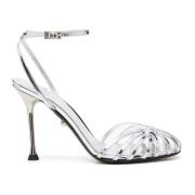 Alevi Milano High Heel Sandals Gray, Dam