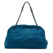 Chanel Vintage Pre-owned Laeder chanel-vskor Blue, Dam