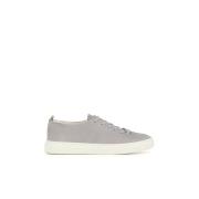 Officine Creative Gråa Lädersneakers för Kvinnor Gray, Dam