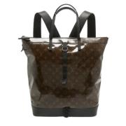 Louis Vuitton Vintage Pre-owned Tyg totevskor Brown, Dam