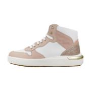 Geox Stiliga Damer Sneakers Pink, Dam