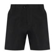 Tom Ford Shorts med logotyp Black, Herr