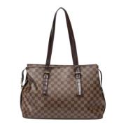 Louis Vuitton Vintage Pre-owned Canvas louis-vuitton-vskor Brown, Dam