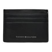 Tommy Hilfiger Herr Korthållare i Läder Black, Herr