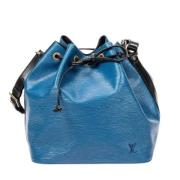 Louis Vuitton Vintage Pre-owned Laeder louis-vuitton-vskor Blue, Dam