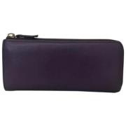 Gucci Vintage Pre-owned Laeder plnbcker Purple, Dam