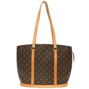 Louis Vuitton Vintage Pre-owned Canvas totevskor Brown, Dam