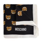 Moschino Sidenhalsduk Black, Unisex