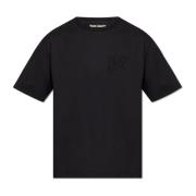 Palm Angels T-shirt med logotyp Black, Herr