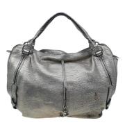 Celine Vintage Pre-owned Laeder handvskor Gray, Dam